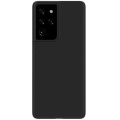 Samsung Galaxy S21 Ultra Kılıf Mat Esnek Kaliteli Ultra İnce PP Silikon 0.2mm - Siyah