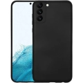 Samsung Galaxy S22 Kılıf İçi Kadife Mat Mara Lansman Silikon Kapak  - Siyah