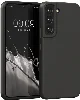 Samsung Galaxy S22 Kılıf İnce Mat Esnek Silikon - Siyah