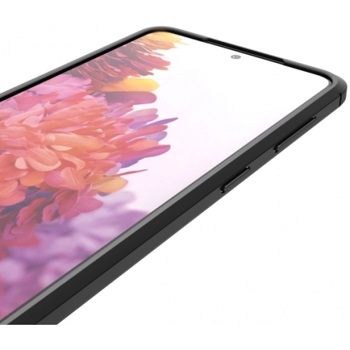 Samsung Galaxy S22 Plus Kılıf Deri Görünümlü Lüks Parmak İzi Bırakmaz Niss Silikon Kapak - Siyah