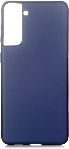 Samsung Galaxy S22 Plus Kılıf İnce Mat Esnek Silikon - Lacivert