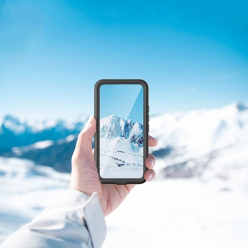 Samsung Galaxy S22 Plus Kılıf Zore 1-1 Su Geçirmez Kılıf - Siyah