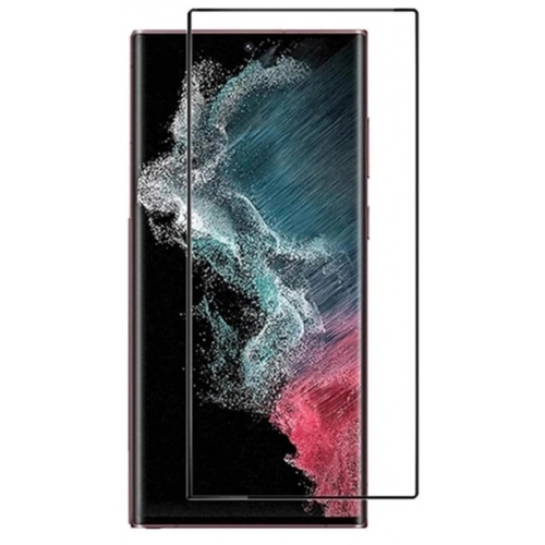 Samsung Galaxy S22 Ultra Esnek Süper Pet Jelatin Ekran Koruyucu - Siyah