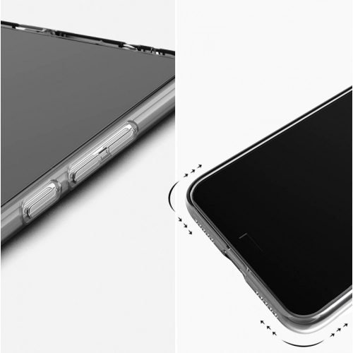 Samsung Galaxy S22 Ultra Kılıf Kamera Korumalı Esnek Silikon Kapak - Şeffaf