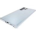 Samsung Galaxy S22 Ultra Kılıf Kamera Korumalı Esnek Silikon Kapak - Şeffaf