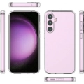Samsung Galaxy S23 FE Kılıf Lux Korumalı Kenarları Silikon Arkası Sert Coss Kapak - Şeffaf