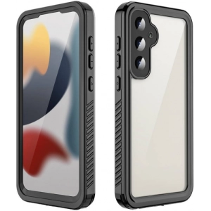 Samsung Galaxy S23 FE Kılıf Su Geçirmez Toza Dayanıklı IP68 Sertifikalı 360 Tam Koruma Kapak - Siyah