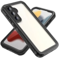 Samsung Galaxy S23 FE Kılıf Su Geçirmez Toza Dayanıklı IP68 Sertifikalı 360 Tam Koruma Kapak - Siyah
