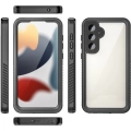 Samsung Galaxy S23 FE Kılıf Su Geçirmez Toza Dayanıklı IP68 Sertifikalı 360 Tam Koruma Kapak - Siyah
