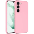 Samsung Galaxy S23 Kılıf İçi Kadife Mat Mara Lansman Silikon Kapak  - Açık Pembe