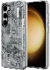 Samsung Galaxy S23 Kılıf Orjinal Lisanslı YoungKit Technology Serisi QC Kapak - Beyaz