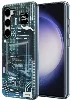 Samsung Galaxy S23 Kılıf Orjinal Lisanslı YoungKit Technology Serisi QC Kapak - Mavi
