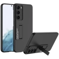 Samsung Galaxy S23 Kılıf Zore Standlı Mat Ays Kapak - Siyah