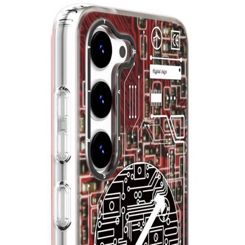 Samsung Galaxy S23 Plus Kılıf Orjinal Lisanslı Magsafe Özellikli YoungKit Technology Serisi QC Kapak - Mavi