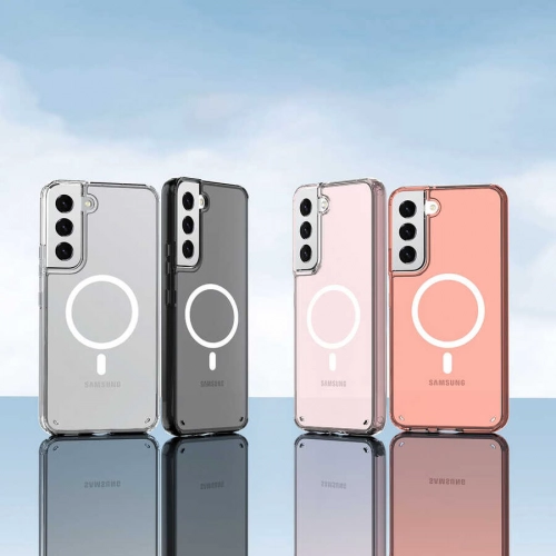 Samsung Galaxy S23 Plus Kılıf Şeffaf Magsafe Wireless Özellikli Kapak
