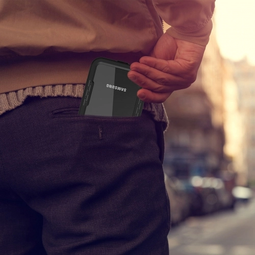 Samsung Galaxy S23 Plus Kılıf Su Geçirmez Toza Dayanıklı IP68 Sertifikalı 360 Tam Koruma Kapak - Siyah