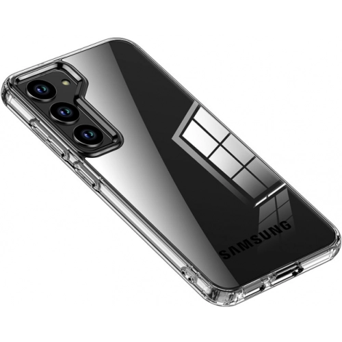 Samsung Galaxy S23 Plus Kılıf Volks Serisi Kenarları Silikon Arkası Şeffaf Sert Kapak - Siyah