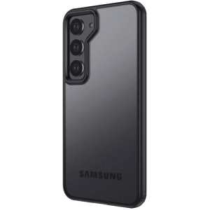 Samsung Galaxy S23 Plus Kılıf Volks Serisi Kenarları Silikon Arkası Şeffaf Sert Kapak - Siyah