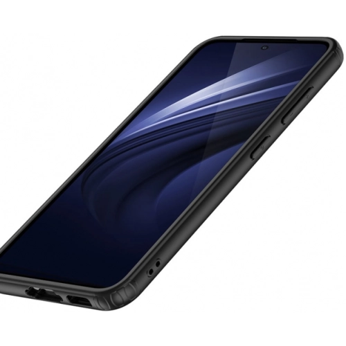 Samsung Galaxy S23 Plus Kılıf Volks Serisi Kenarları Silikon Arkası Şeffaf Sert Kapak - Siyah