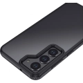 Samsung Galaxy S23 Plus Kılıf Volks Serisi Kenarları Silikon Arkası Şeffaf Sert Kapak - Siyah