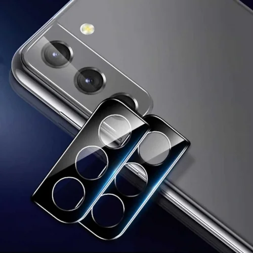 Samsung Galaxy S23 Ultra Kamera Lens Koruyucu Film 0.2mm - Siyah