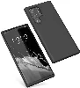 Samsung Galaxy S23 Ultra Kılıf İnce Mat Esnek Silikon - Siyah
