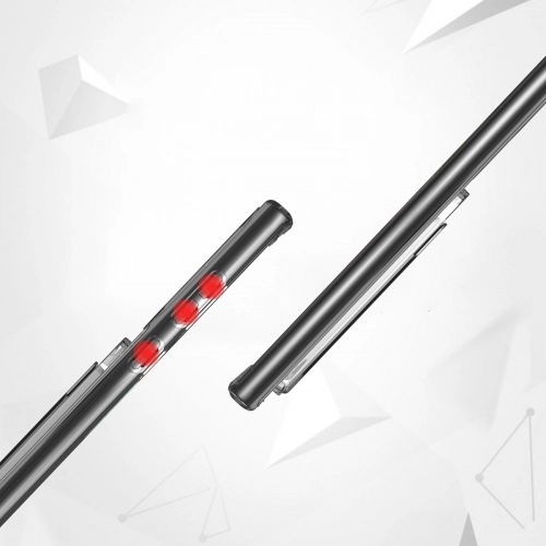 Samsung Galaxy S23 Ultra Kılıf Şeffaf Clear Kartlık Bölmeli Silikon Kapak