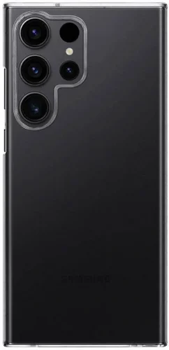 Samsung Galaxy S23 Ultra Kılıf Şeffaf Kaliteli Lux Vonn Kapak - Şeffaf