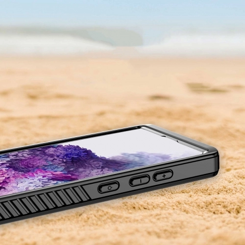 Samsung Galaxy S23 Ultra Kılıf Su Geçirmez Toza Dayanıklı IP68 Sertifikalı 360 Tam Koruma Kapak - Siyah