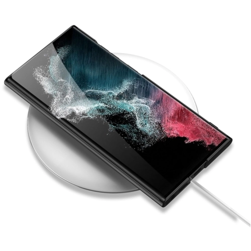 Samsung Galaxy S23 Ultra Kılıf Zore Standlı Mat Ays Kapak - Siyah