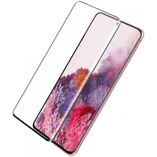 Samsung Galaxy S23 Ultra Nano Tam Kaplayan Polymer Ekran Koruyucu - Siyah