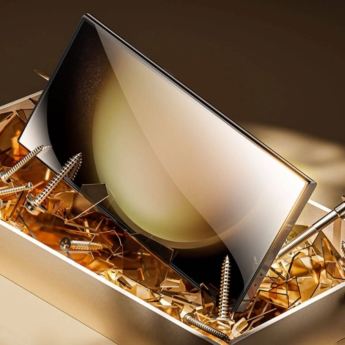 Samsung Galaxy S24 Benks Glass Warrior Cam Ekran Koruyucu + Kolay Uygulama Aparatlı - Siyah