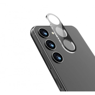 Samsung Galaxy S24 FE Kamera Lens 3D Koruyucu Cam  - Siyah