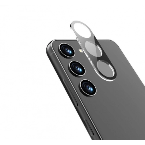 Samsung Galaxy S24 FE Kamera Lens 3D Koruyucu Cam - Siyah
