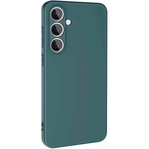 Samsung Galaxy S24 FE Kılıf İçi Kadife Mat Mara Lansman Silikon Kapak - Lila