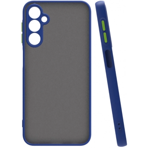 Samsung Galaxy S24 FE Kılıf Kamera Korumalı Arkası Şeffaf Mat Silikon Kapak - Siyah