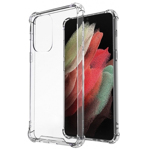 Samsung Galaxy S24 FE Kılıf Silikon Köşe Korumalı Airbag Darbe Emici Kapak - Şeffaf