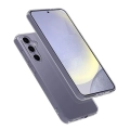 Samsung Galaxy S24 FE Kılıf Silikon Mat Esnek Kamera Korumalı Biye Kapak - Şeffaf