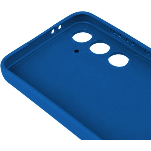 Samsung Galaxy S24 FE Kılıf Silikon Mat Esnek Kamera Korumalı Biye Kapak - Kırmızı