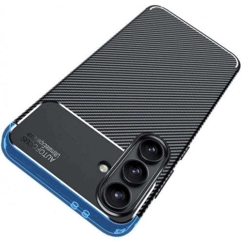 Samsung Galaxy S24 FE Kılıf Silikon Parmak İzi Bırakmayan Karbon Soft Negro Kapak - Siyah