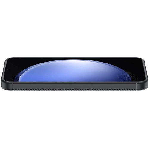 Samsung Galaxy S24 FE Kılıf Silikon Parmak İzi Bırakmayan Karbon Soft Negro Kapak - Siyah