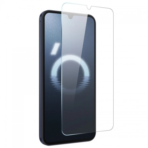 Samsung Galaxy S24 FE Kılıf Silikon Şeffaf Esnek Kapak ve Maxi Ekran Koruyucu Kırılmaz Cam Set - Şeffaf