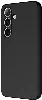 Samsung Galaxy S24 Kılıf İçi Kadife Mat Mara Lansman Silikon Kapak  - Siyah
