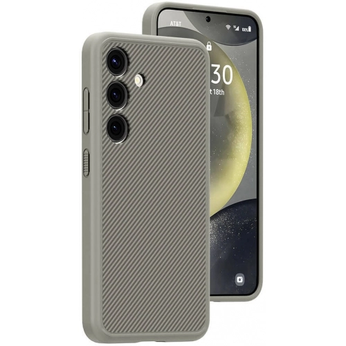 Samsung Galaxy S24 Kılıf Magsafe Şarj Özellikli Karbon Fiber Görünümlü T-Karbon Kapak - Siyah