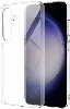 Samsung Galaxy S24 Kılıf Sert Arka Yüzey İnce Droga Kapak - Şeffaf