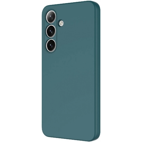 Samsung Galaxy S24 Plus Kılıf İçi Kadife Mat Mara Lansman Silikon Kapak - Lacivert