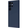 Samsung Galaxy S24 Ultra Kılıf İçi Kadife Mat Mara Lansman Silikon Kapak  - Lacivert