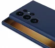 Samsung Galaxy S24 Ultra Kılıf İçi Kadife Mat Mara Lansman Silikon Kapak  - Lila