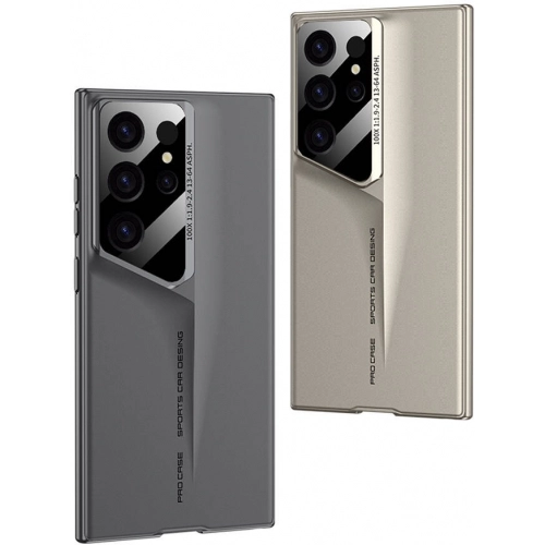 Samsung Galaxy S24 Ultra Kılıf Ultra İnce Kameralı Korumalı Sert Rubber Procase Kapak - Siyah