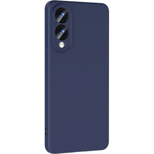 Samsung Galaxy S25 Edge Kılıf İçi Kadife Mat Mara Lansman Silikon Kapak  - Siyah